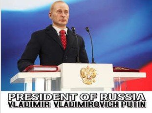 ウラジーミル・プーチン ロシア連邦　首相　１/６　フィギュア