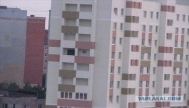 ロシアの新築アパートが一目でわかる欠陥住宅