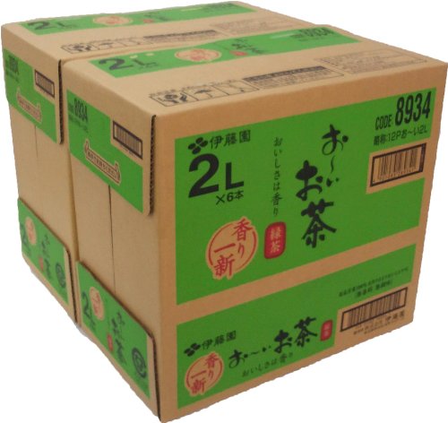 [2CS] 伊藤園 お~いお茶 緑茶 (2L×6本)×2箱