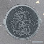 ロシアのブロガーが日本風のマンホールの蓋のデザインを提案していた