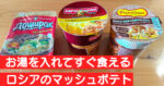 ロシアにはお湯を入れてすぐ食えて美味いカップマッシュポテトがある