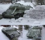 「ロシアはすでに戦う準備はできている」 数百台の戦車がロシア人の畑に現れる！雪だけど