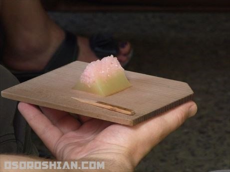 茶会で提供された和菓子その2